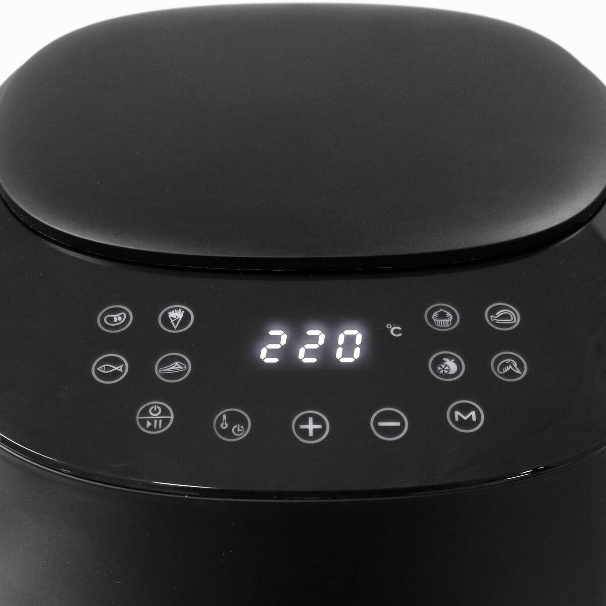 Emerio Heißluftfritteuse AF-129369 mattschwarz Kunststoff B/H/T: ca. 37x28x28 cm ca. 4,5 l