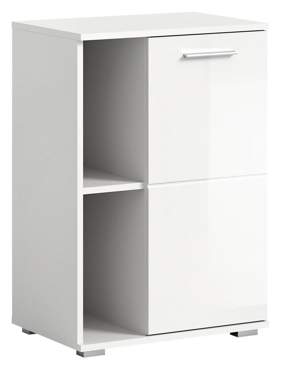 Schuhkommode PREGO weiß B/H/T: ca. 55x79x37 cm