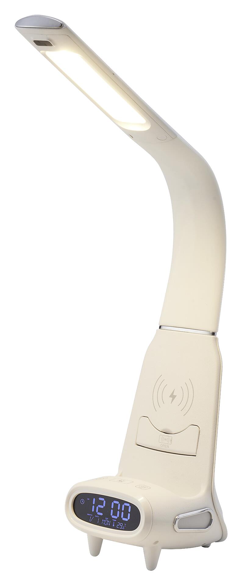 POCOline LED-Schreibtischleuchte Timon weiß B/H/L: ca. 11x9x45 cm