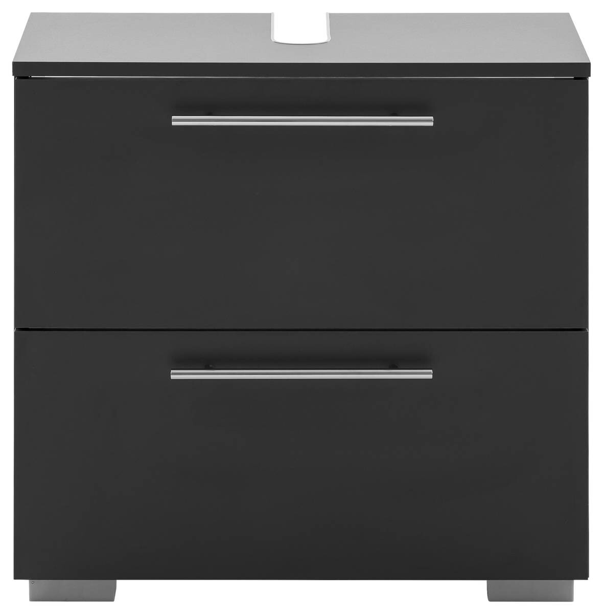 Waschbeckenunterschrank Carlos anthrazit B/H/T: ca. 60,2x59,1x35 cm