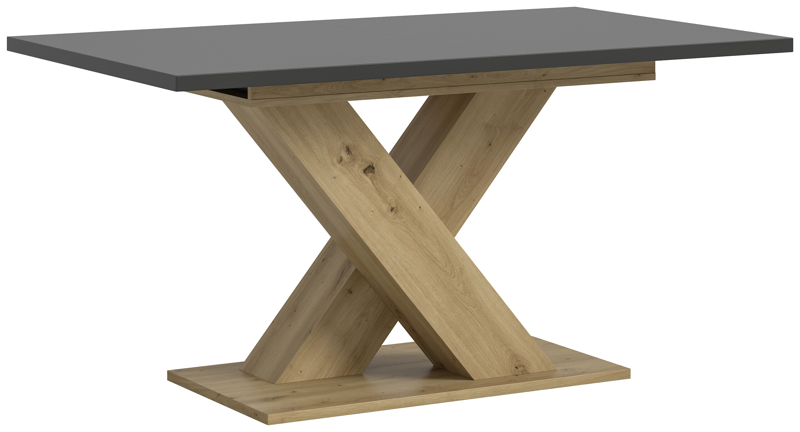 Esstisch MOTION grau Artisan Nachbildung B/H/T: ca. 150x76x90 cm