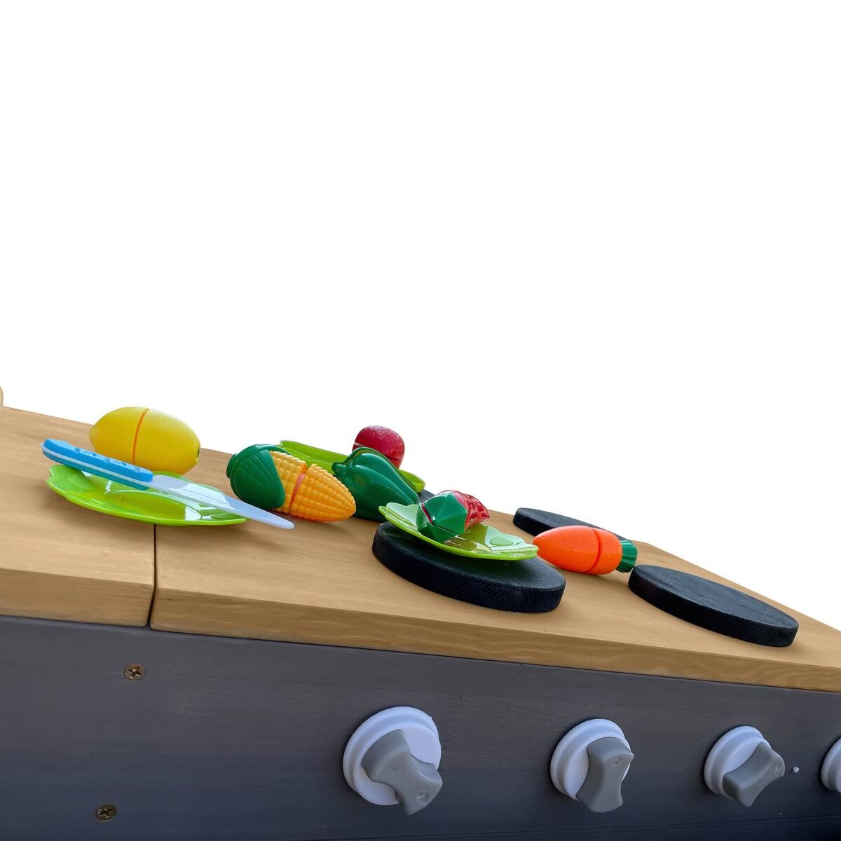 AXI Sandkasten Kelly grau B/H/L: ca. 115x22x180 cm