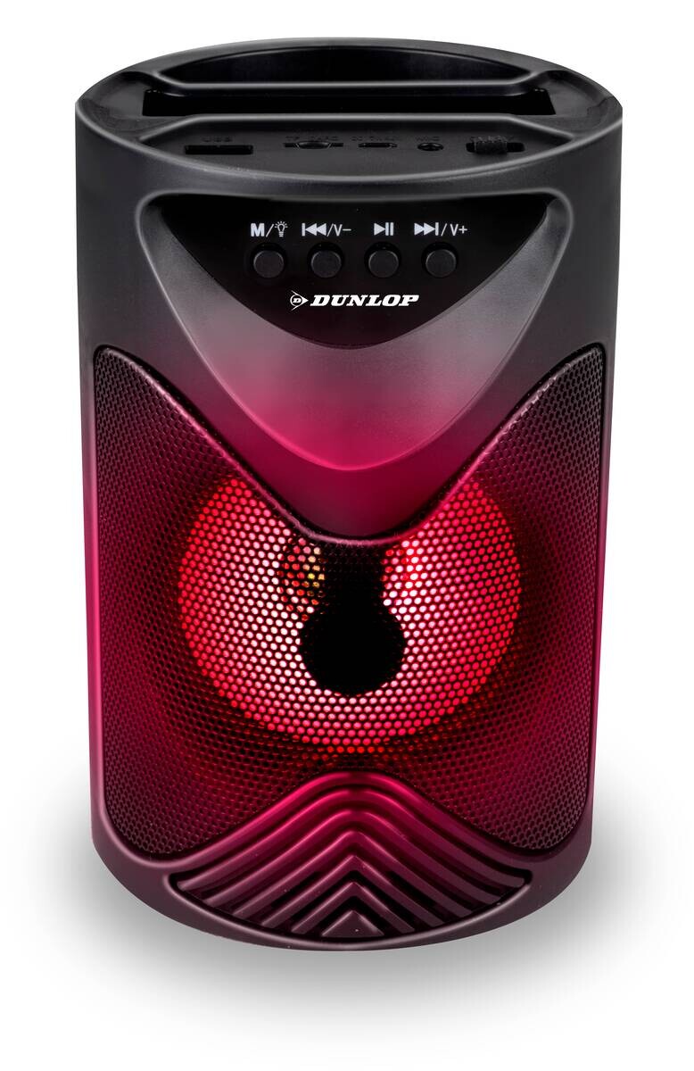 Dunlop Lautsprecher schwarz H: ca. 18 cm