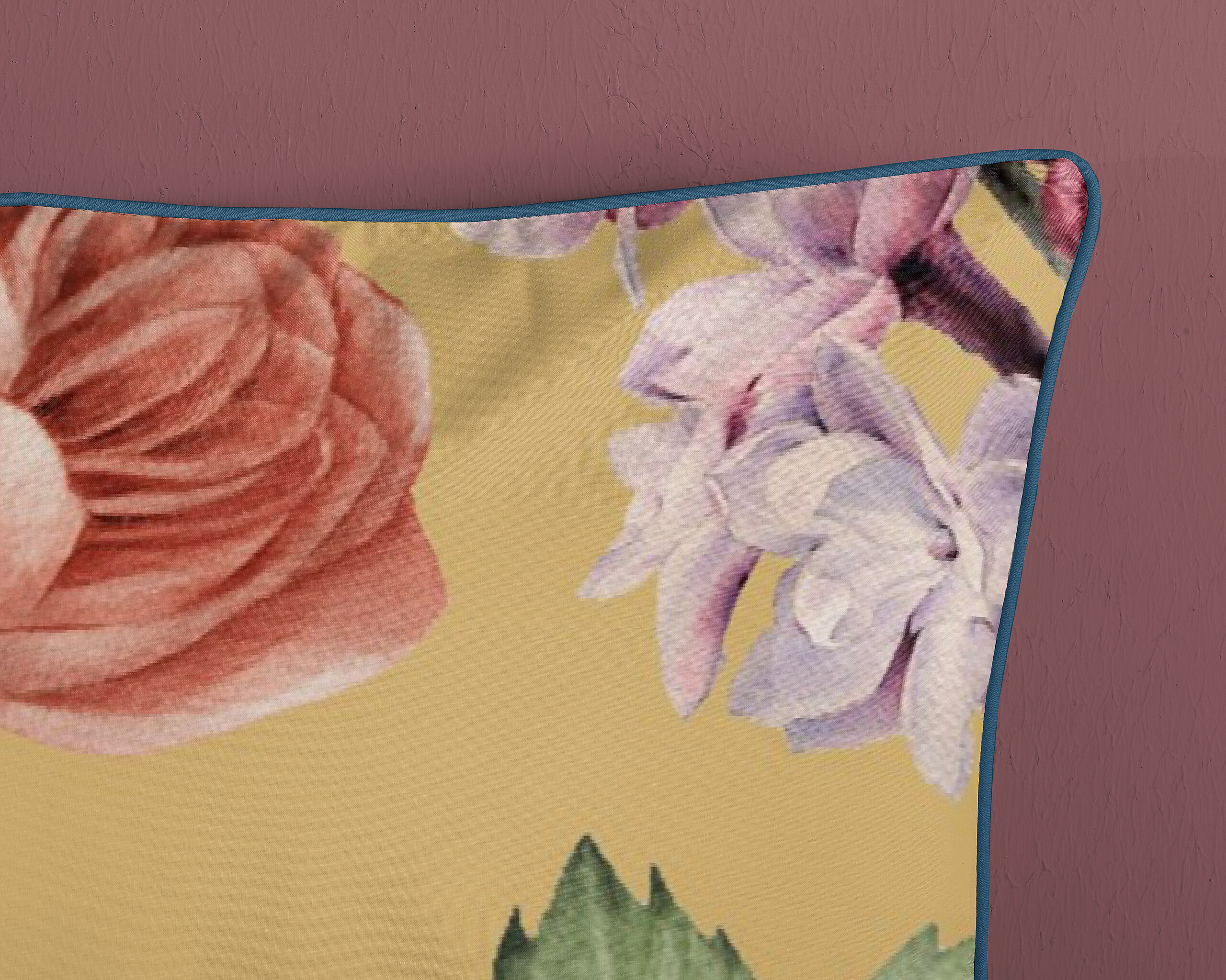 Baumwoll Bettwäsche Fiori Satin