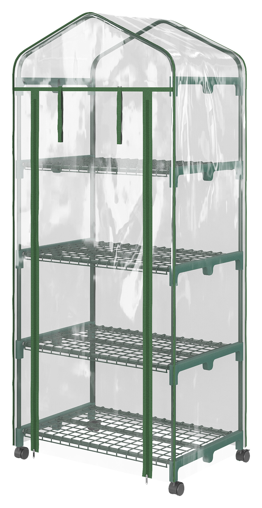 Outsunny Foliengewächshaus B/H/L: ca. 50x165x69 cm