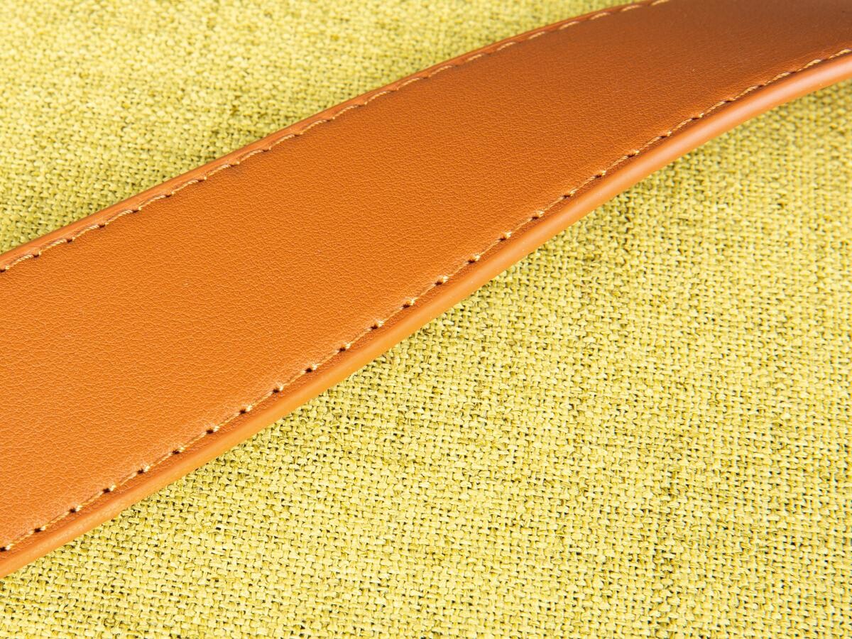 Inter Link Hocker Dilia gelb MDF B/H/T: ca. 42x36x30 cm