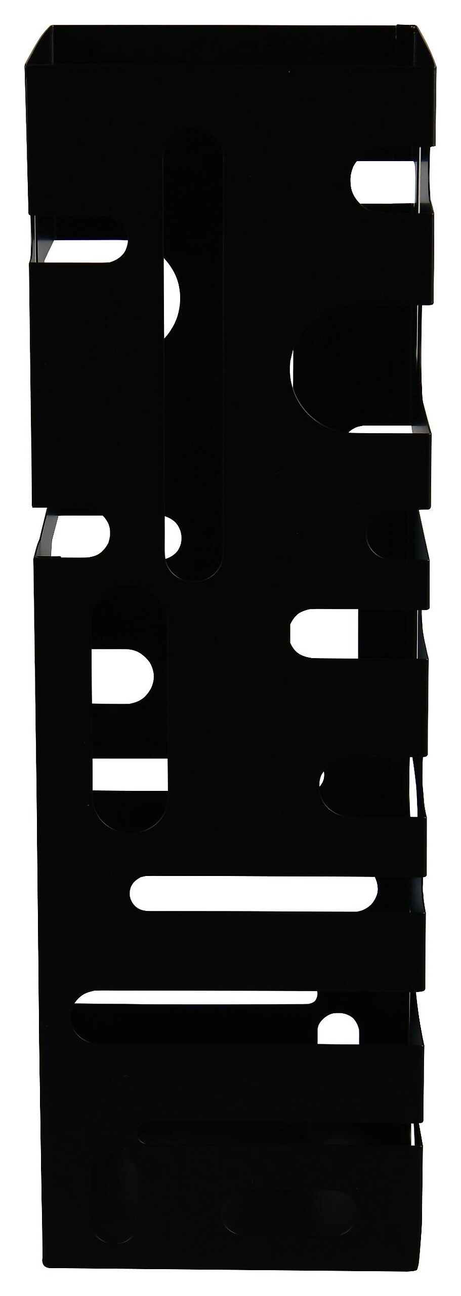 Schirmständer Doris schwarz Metall B/H/T: ca. 18x49x16 cm