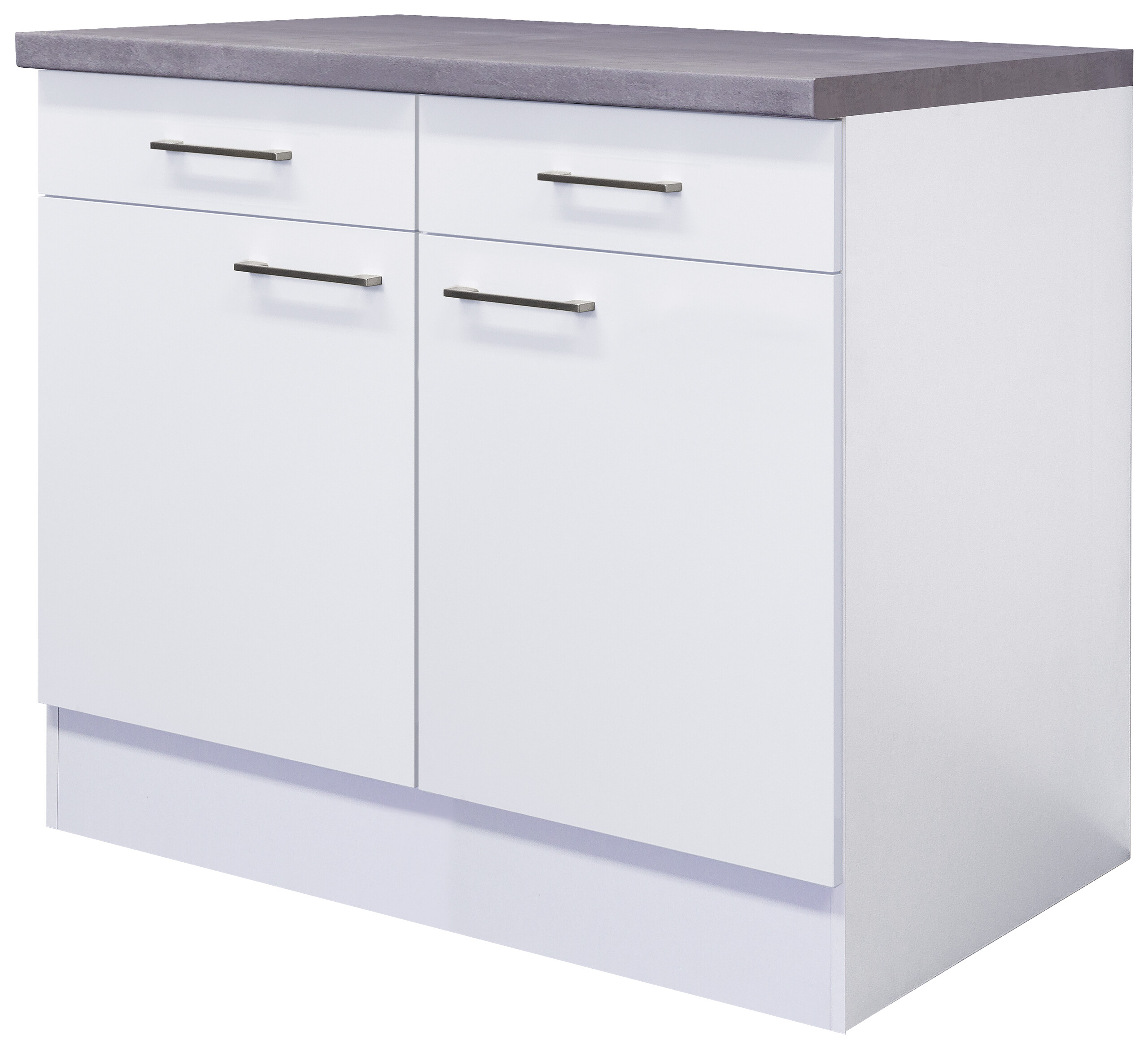 Unterschrank Vita weiß matt B/H/T: ca. 100x86x60 cm