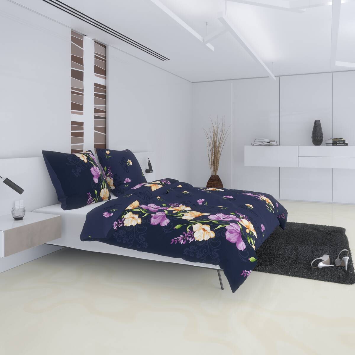 Baumwoll Bettwäsche Seersucker