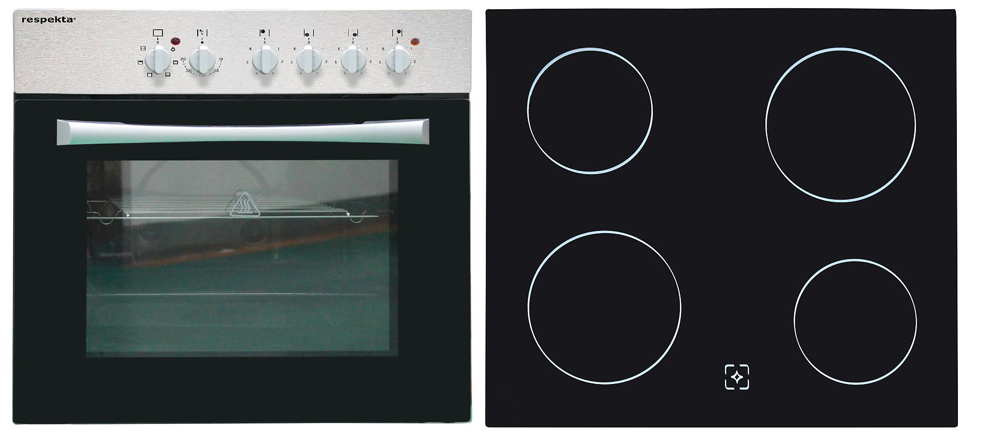 Respekta Winkelküche Economy grau matt B/H/T: ca. 280x200x172 cm