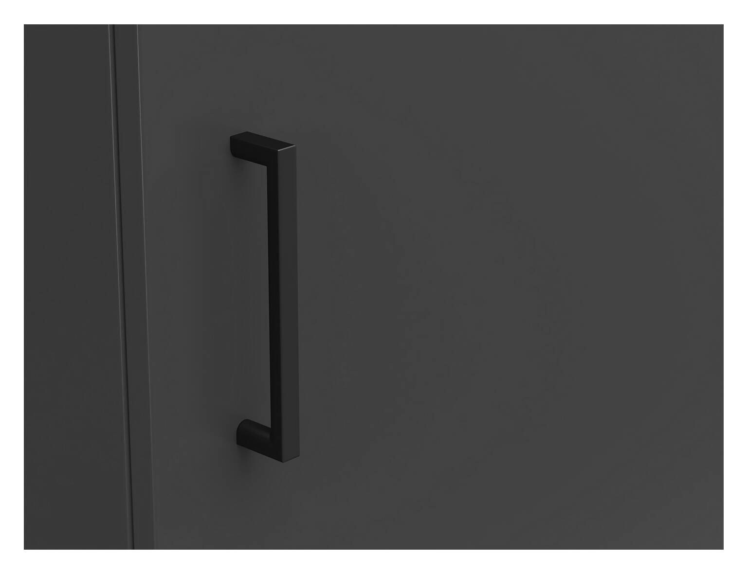 Schrank Multi-Stauraum Typ 20 anthrazit B/H/T: ca. 45x195x40 cm