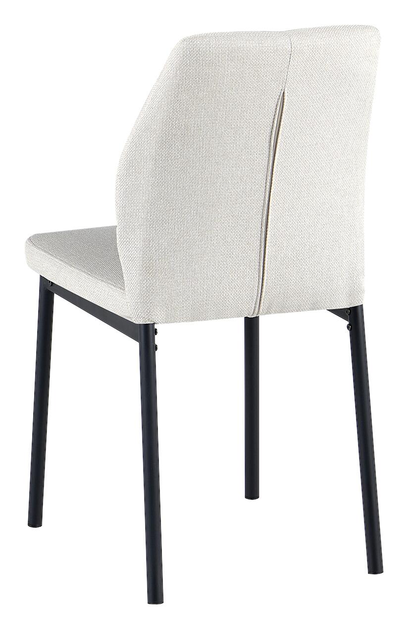 Stuhl Marbella beige Webstoff B/T: ca. 45x56 cm