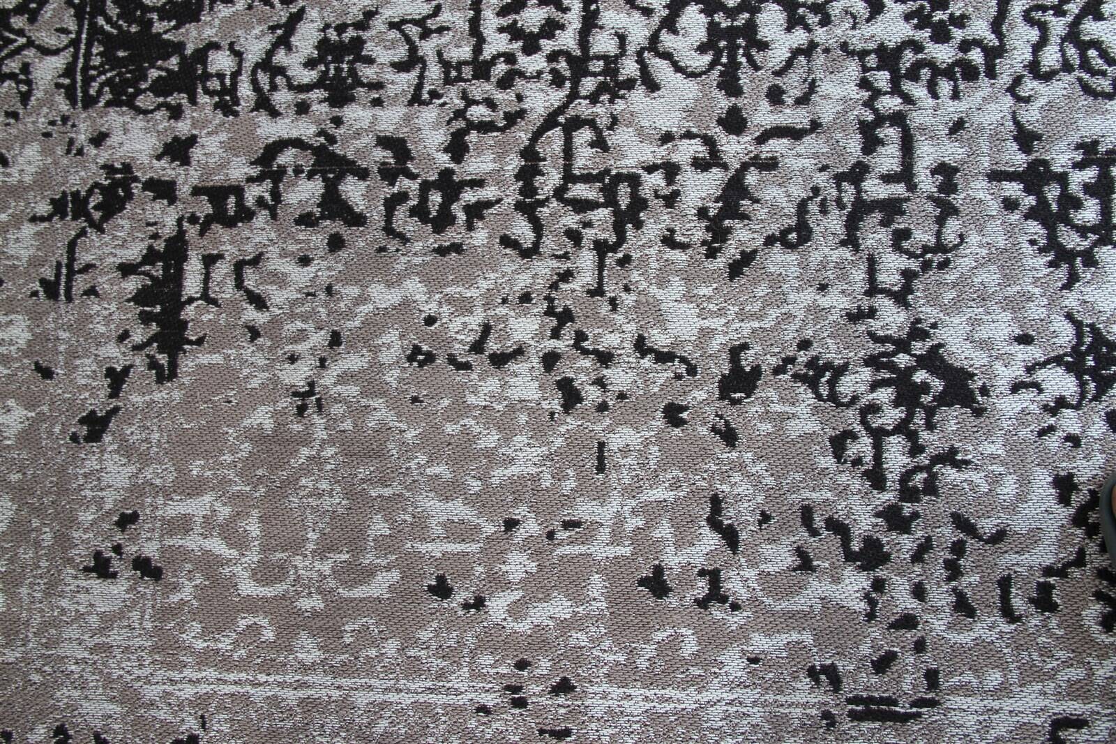 Kayoom Flachgewebeteppich Sunny 310 schwarz B/L: ca. 80x150 cm