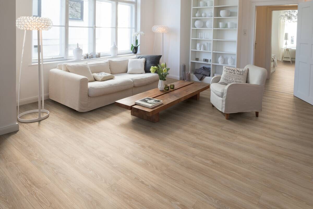 Laminatboden Newport ca. 2,4936m² im Paket  B/L: ca. 19,3x129,2 cm pro Paket