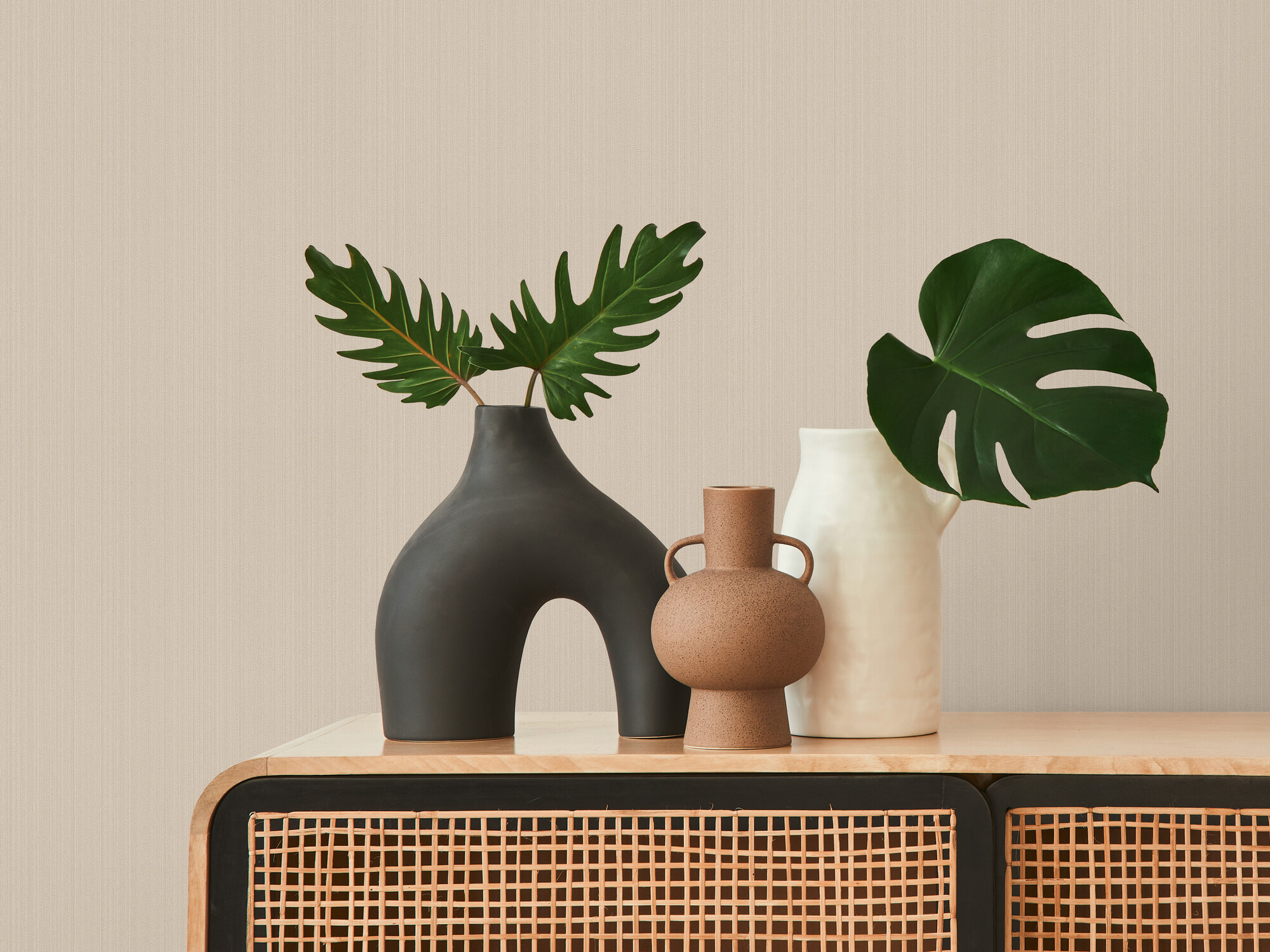 A.S.Creation Vliestapete beige braun B/H/D: ca. 53x1005x8,6 cm