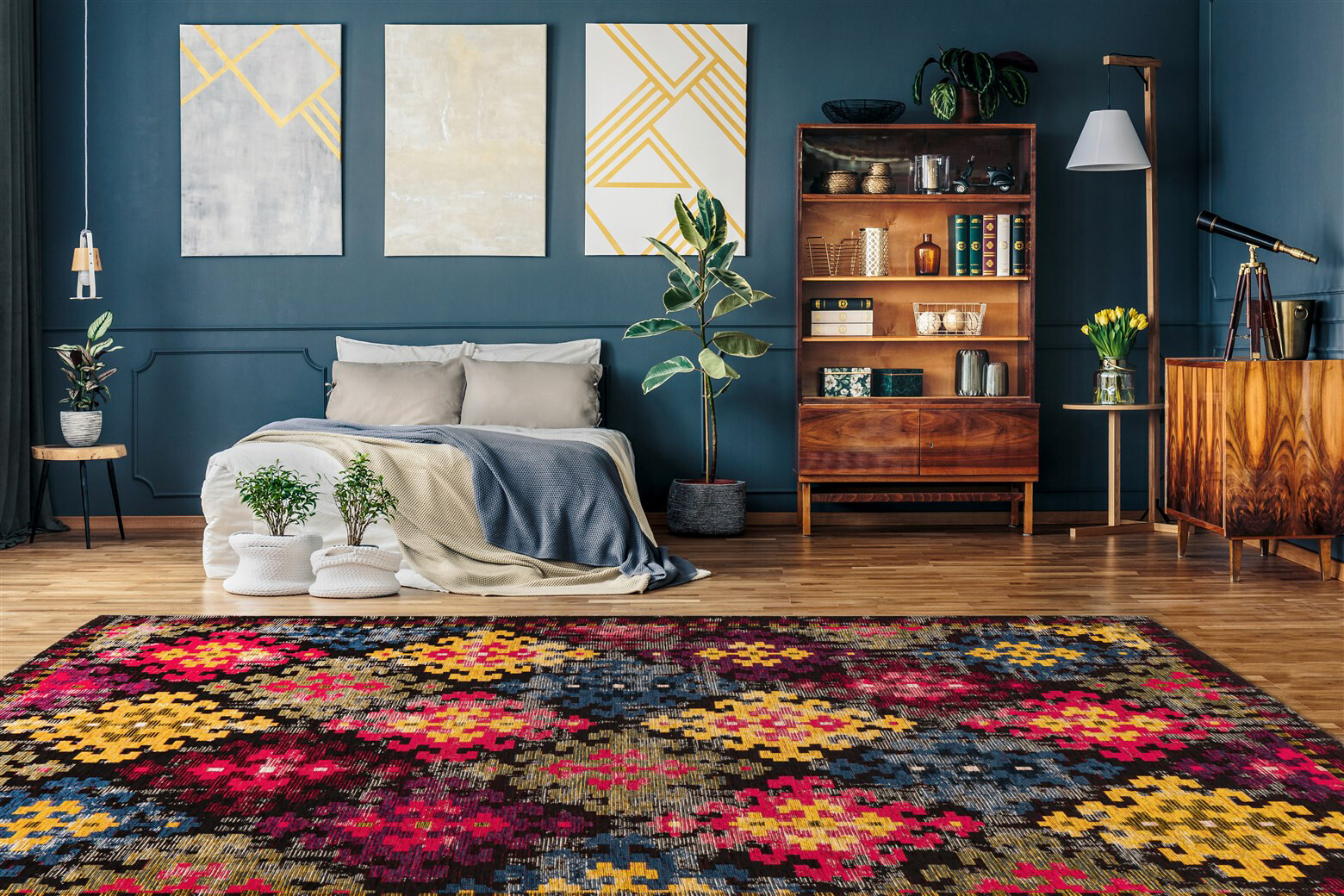 Padiro Kurzflorteppich Primavera 325 mehrfarbig B/L: ca. 80x150 cm Padiro Kurzflorteppich Primavera 325 mehrfarbig B/L: ca. 80x150 cm