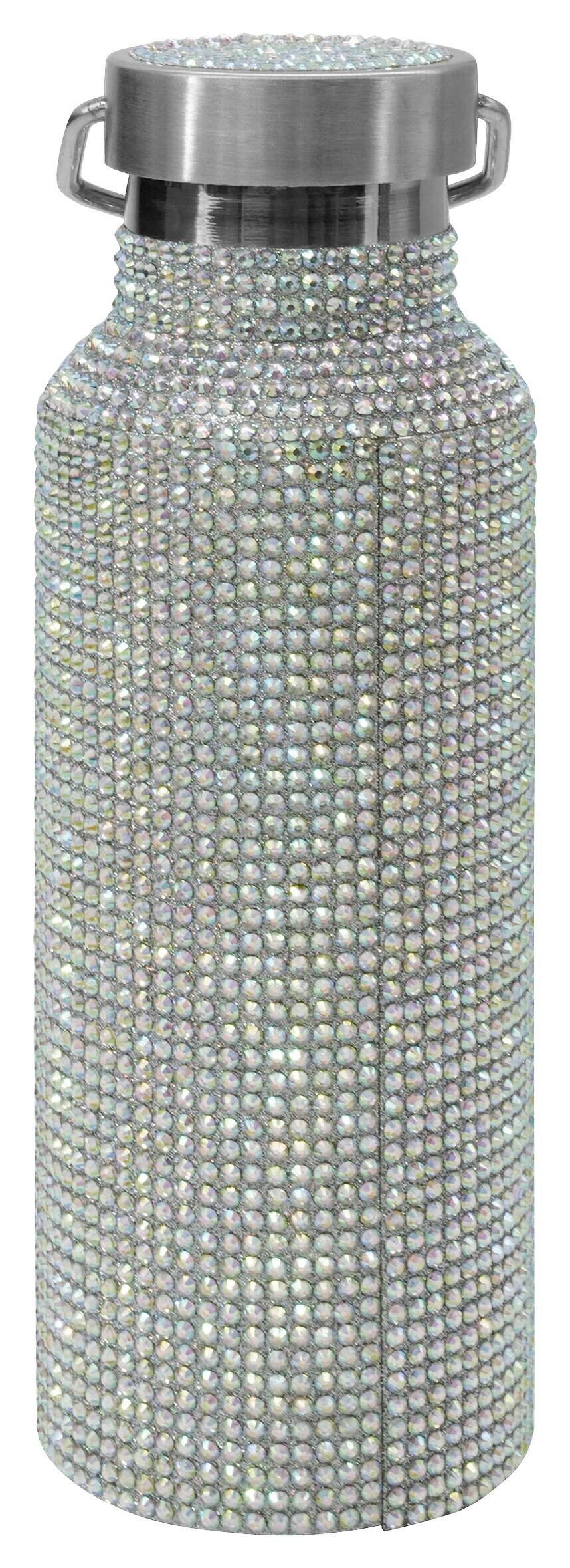 Fackelmann Trinkflasche silber Edelstahl