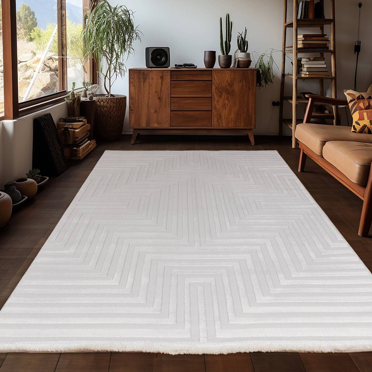 Ayyildiz Teppich SAHARA creme B/L: ca. 120x170 cm