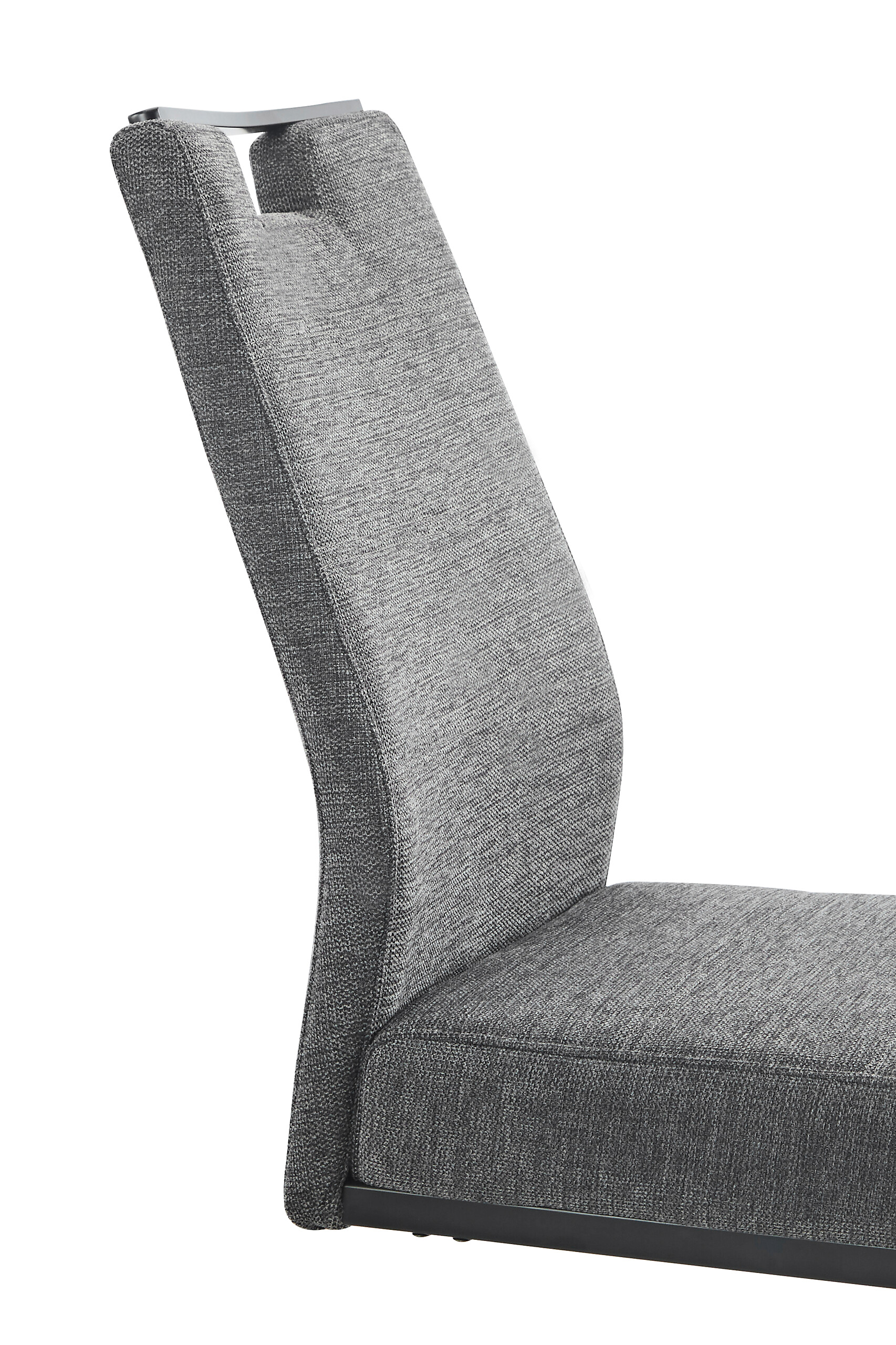 Schwingstuhl Kerstin II anthrazit Webstoff B/H/T: ca. 47x100x65 cm