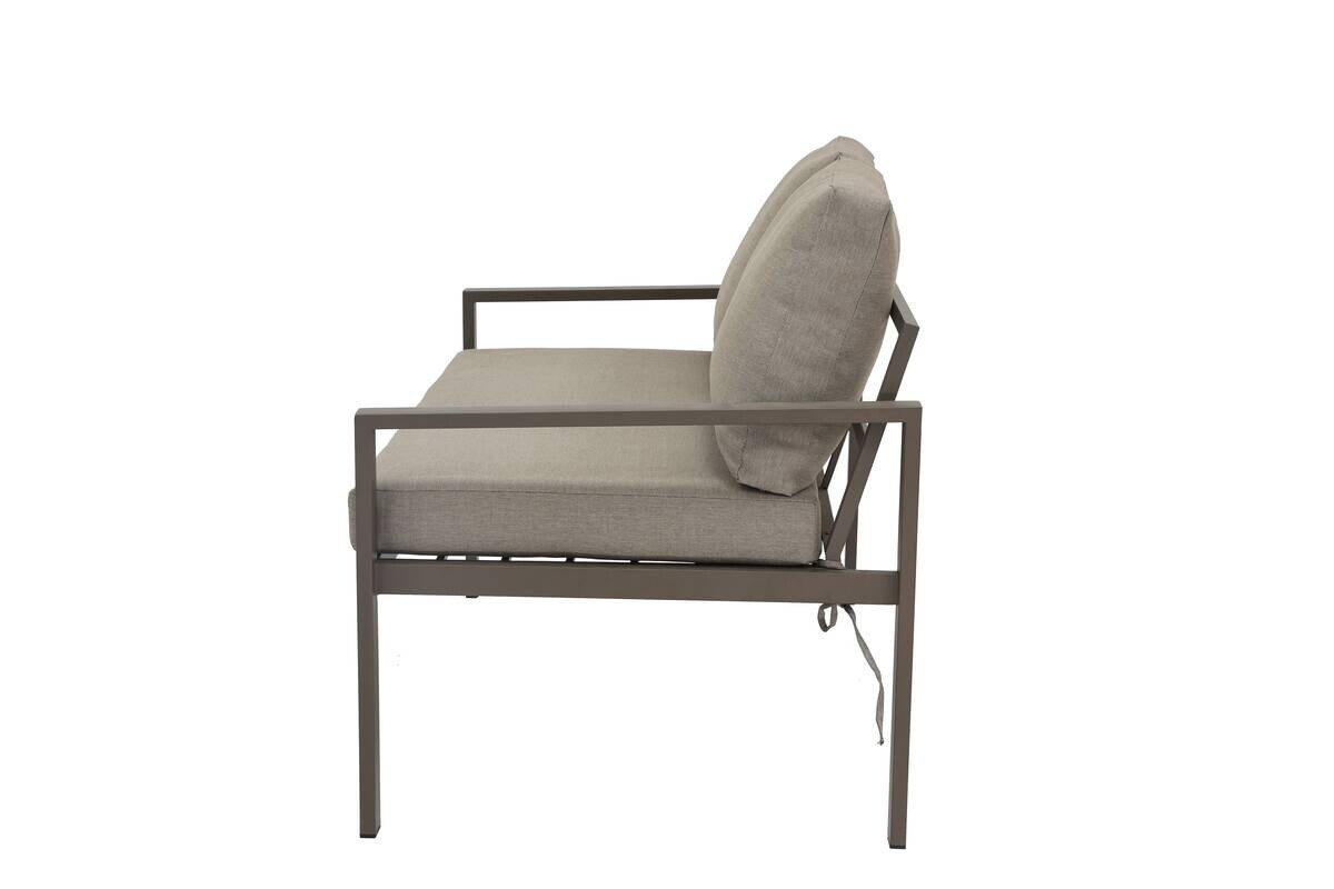 POCOline Gartensitzgruppe Toulouse braun Stahl