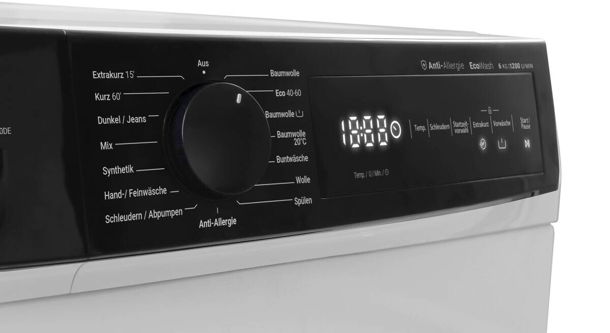 Daewoo Waschmaschine WM612T2TWB0DE weiß B/H/T: ca. 60x85x50 cm ca. 6 kg