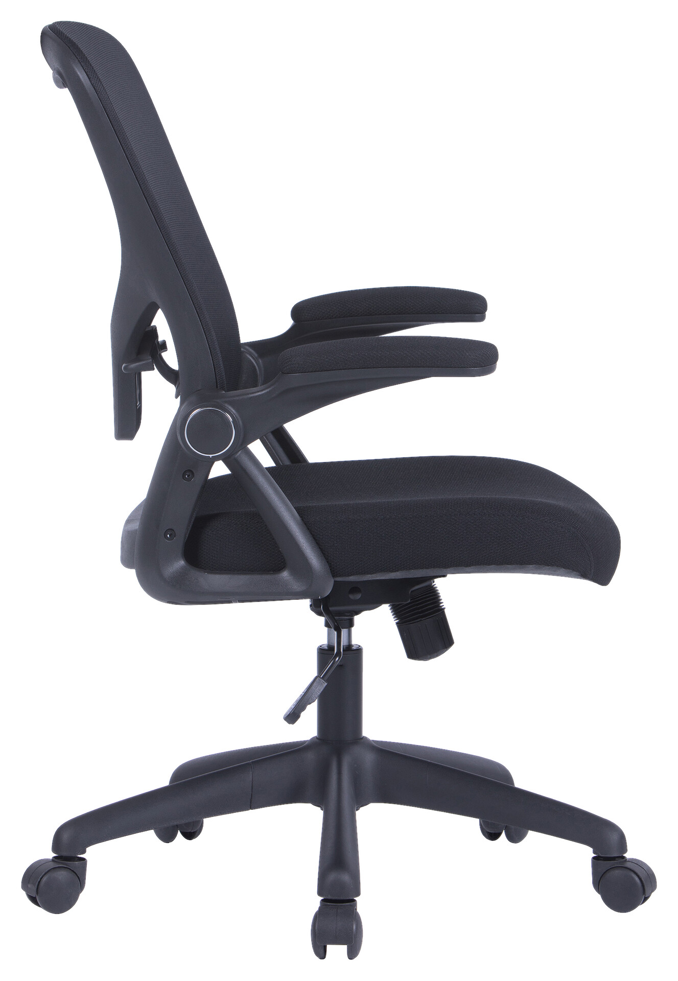 Chefsessel FLEX schwarz schwarz schwarz Webstoff Netzstoff Kunststoff