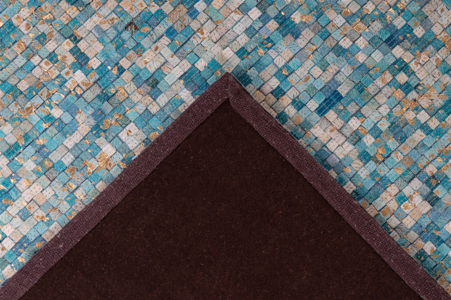 Arte Espina Flachflorteppich Finish 125 hellblau B/H/L: ca. 200x0,5x290 cm