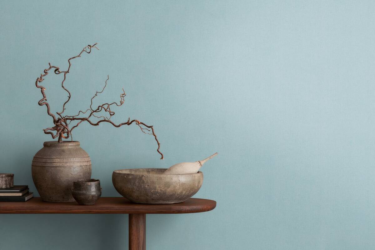 A.S.Creation Vliestapete blau B/H/D: ca. 53x1005x9,3 cm