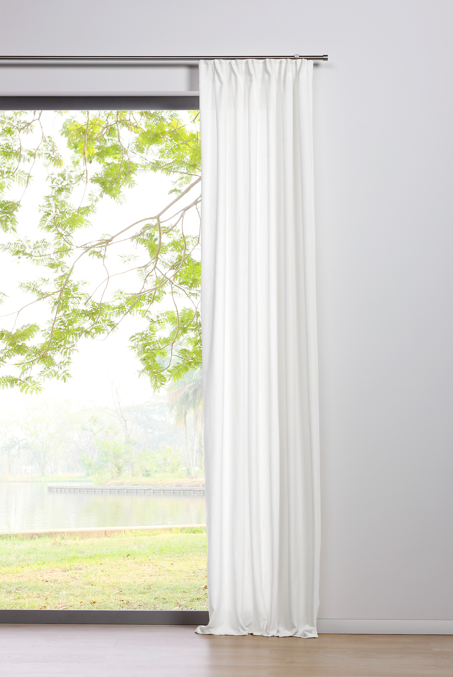 Kombivorhang MOOD weiß B/L: ca. 135x245 cm
