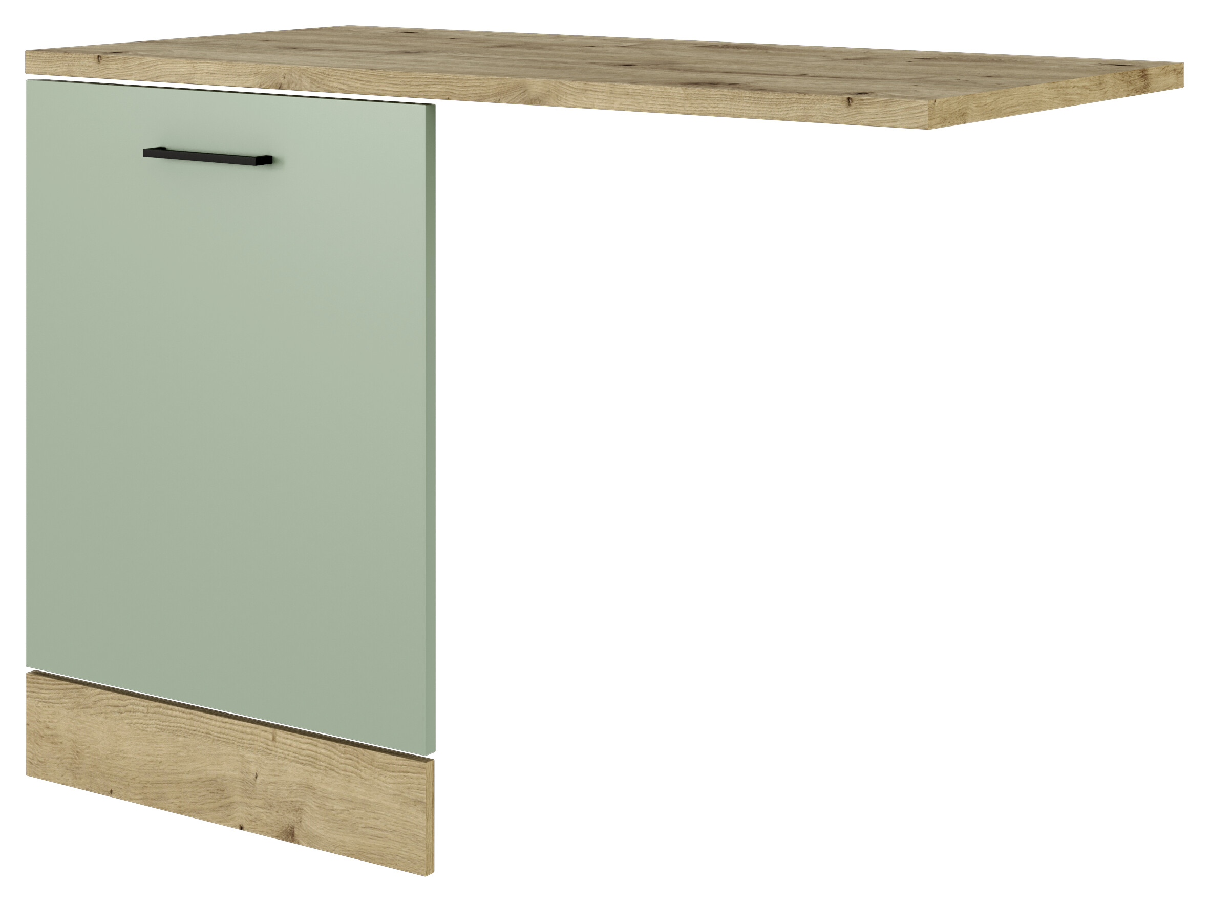 Flex-Well Geschirrspüler- Frontset Cara grün B/H/T: ca. 110x85x60 cm