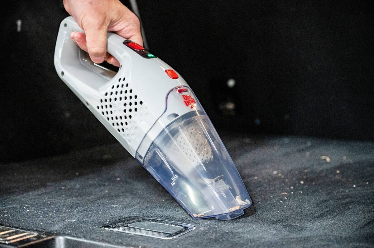 Dirt Devil Handstaubsauger grau Kunststoff B/H/L: ca. 28,5x110x17,8 cm