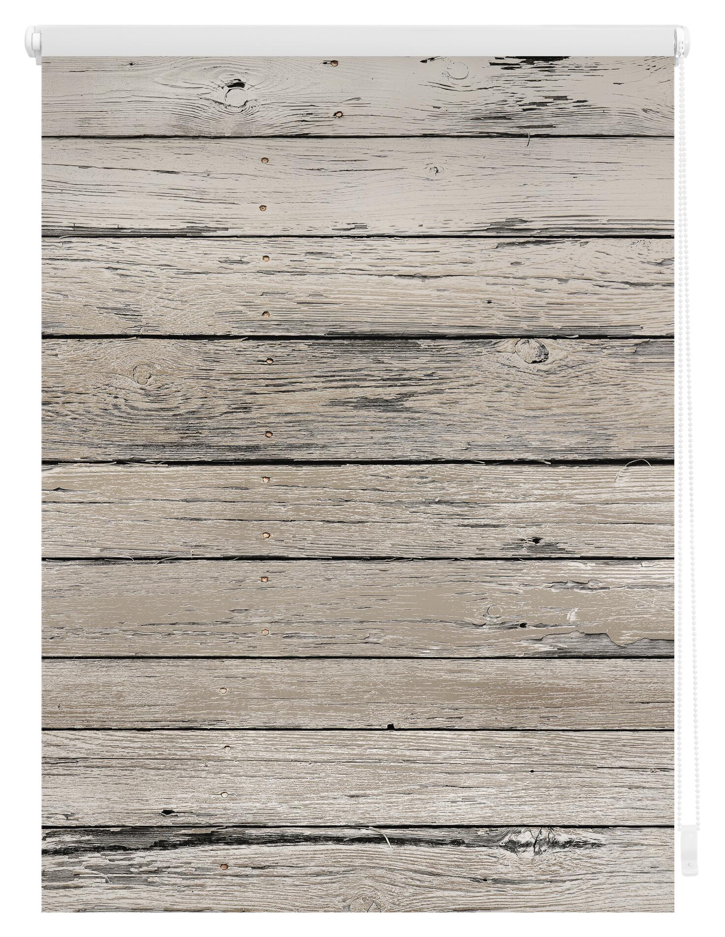 LICHTBLICK Rollo Bretter Vintage braun B/L: ca. 80x150 cm