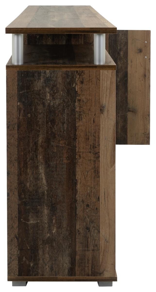 Sideboard Maximo Old Wood Nachbildung anthrazit B/H/T: ca. 208x94x38 cm