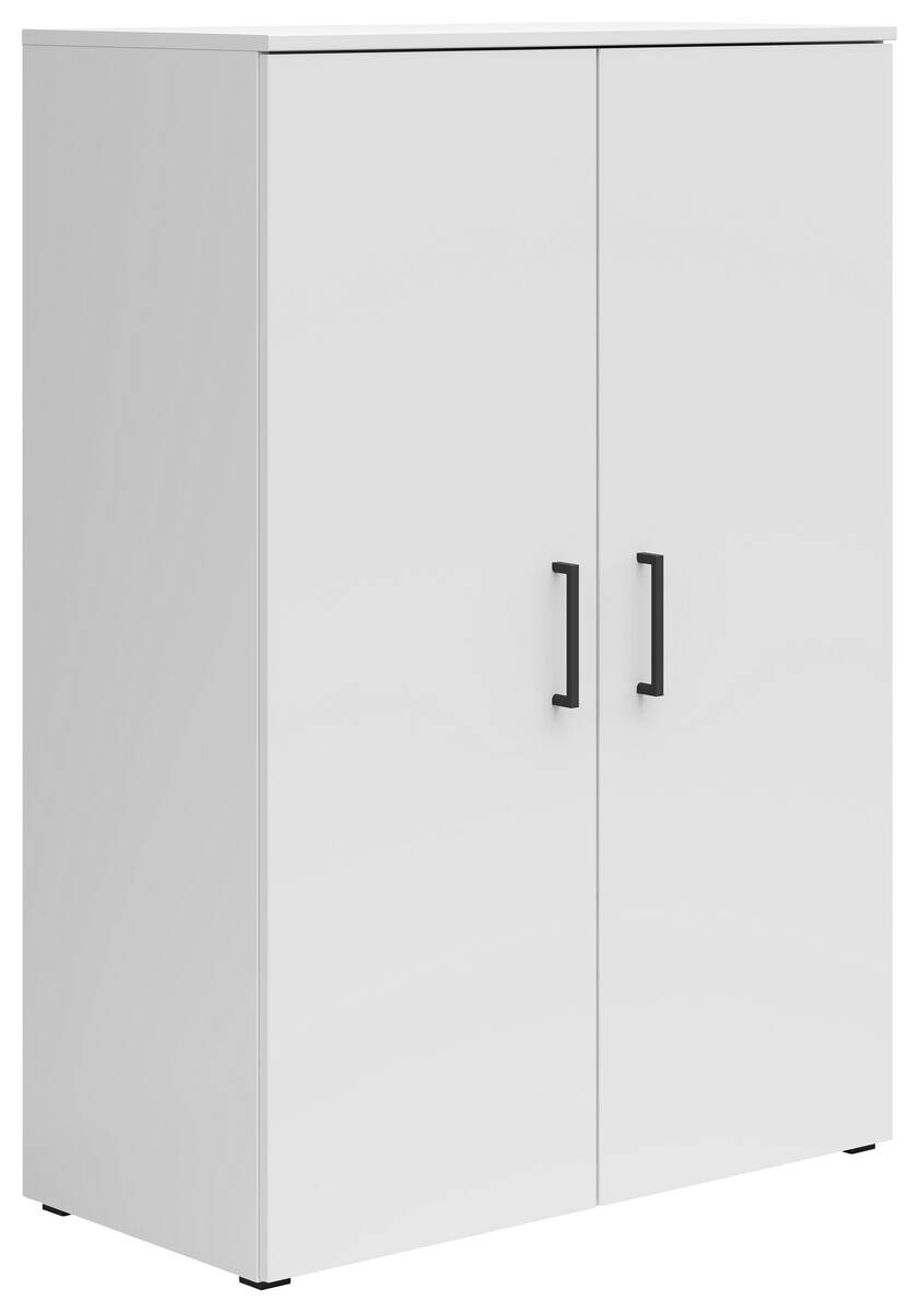 Kommode Multi-Stauraum Typ 31 weiß B/H/T: ca. 80x115x40 cm