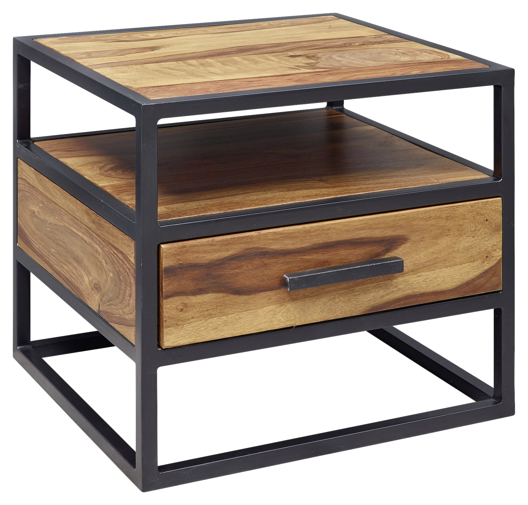 Nachtkonsole braun B/H/T: ca. 45x45x50 cm