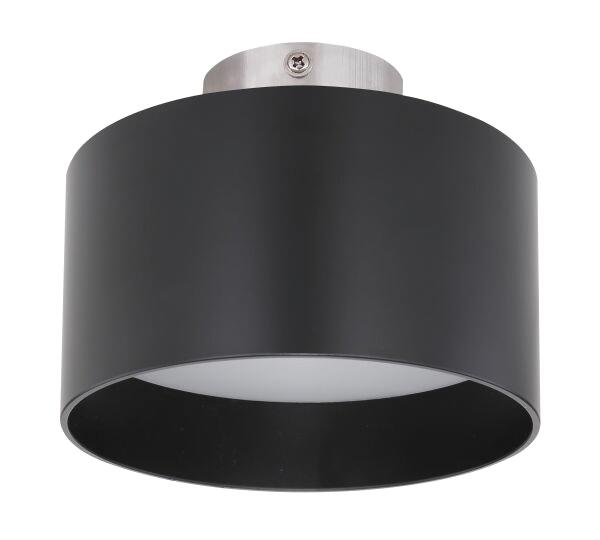 GLOBO Deckenleuchte Jenny schwarz Satiniert Aluminium Kunststoff H/D: ca. 11x14 cm