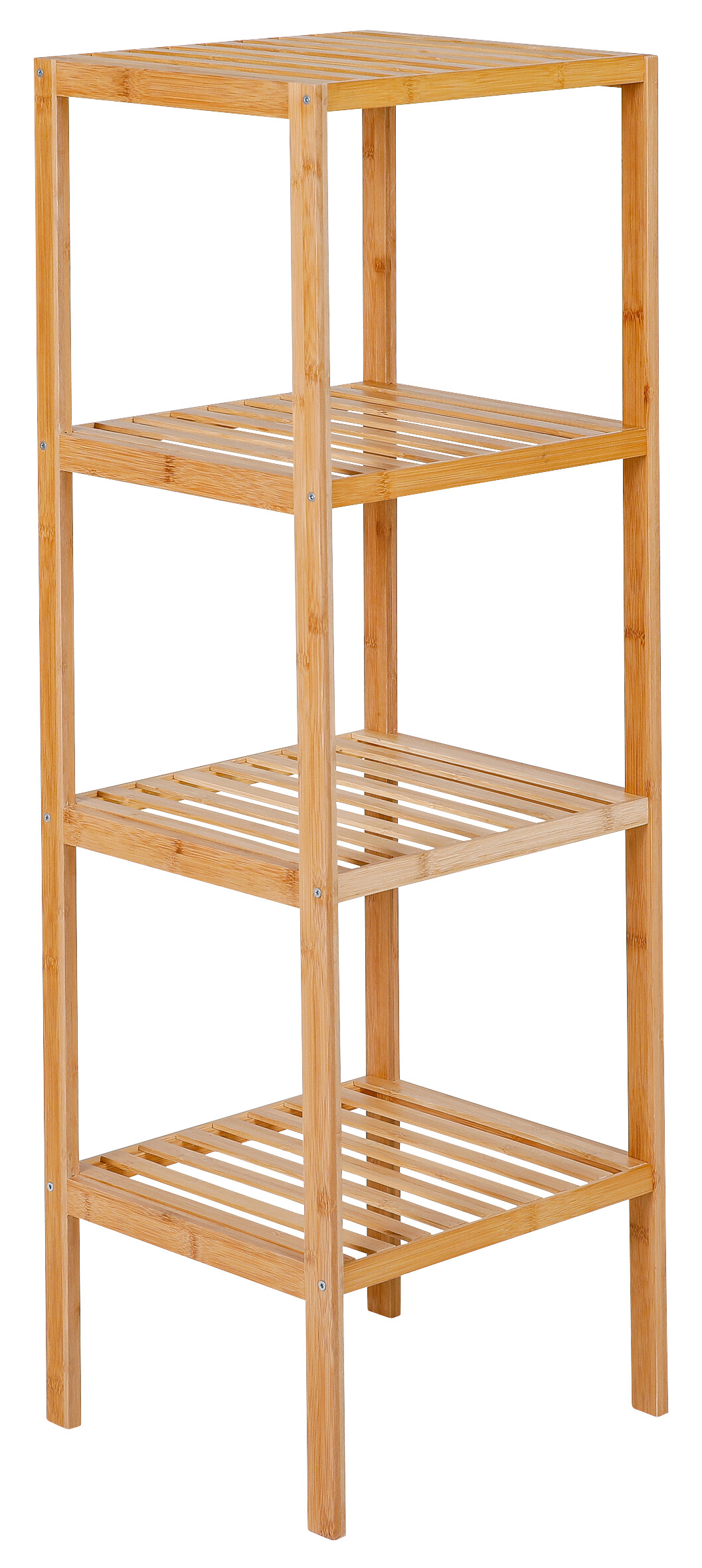 Bambusregal natur Holz B/H/T: ca. 36x114x36 cm