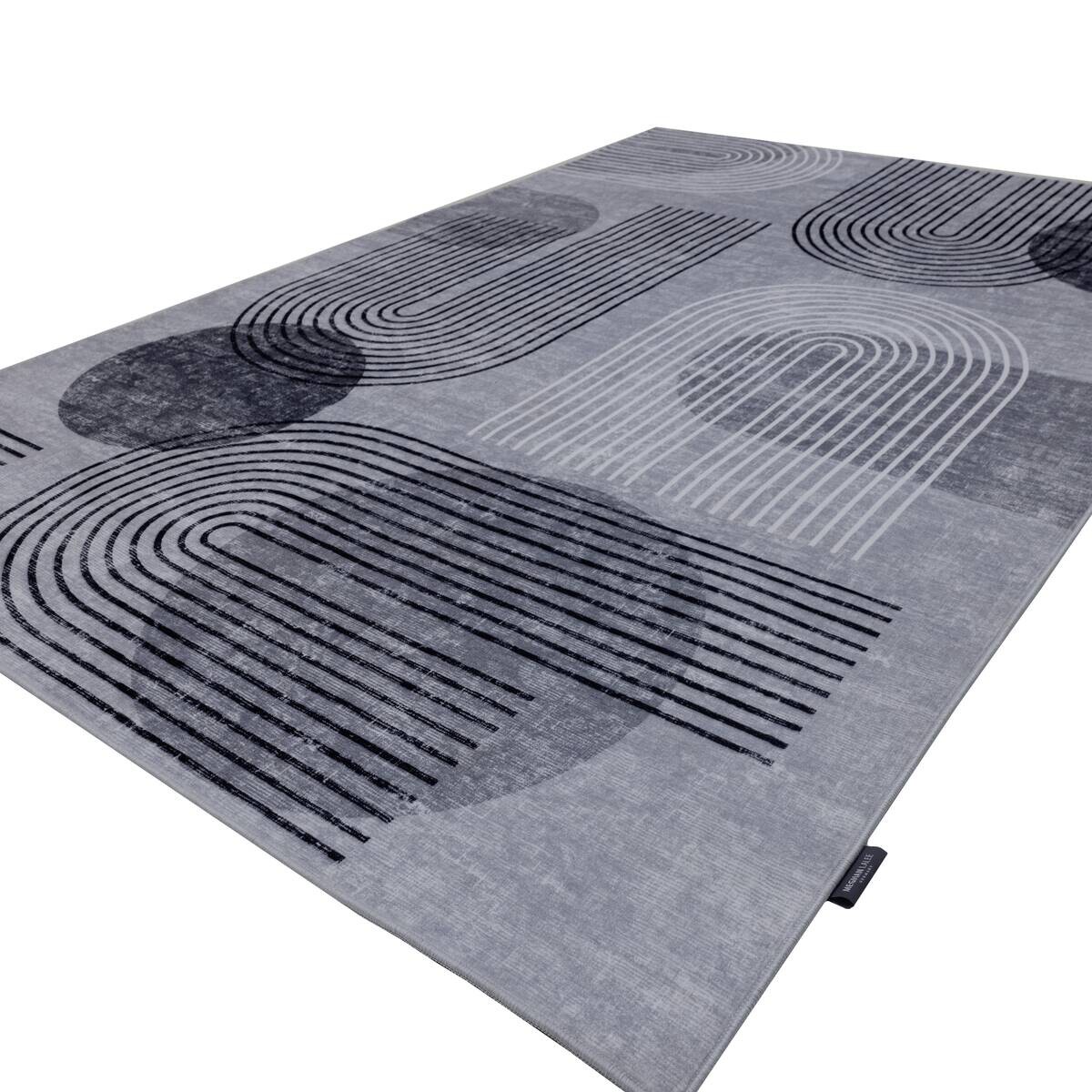 Obsession Teppich Avantgarde grau B/H/L: ca. 160x16x230 cm