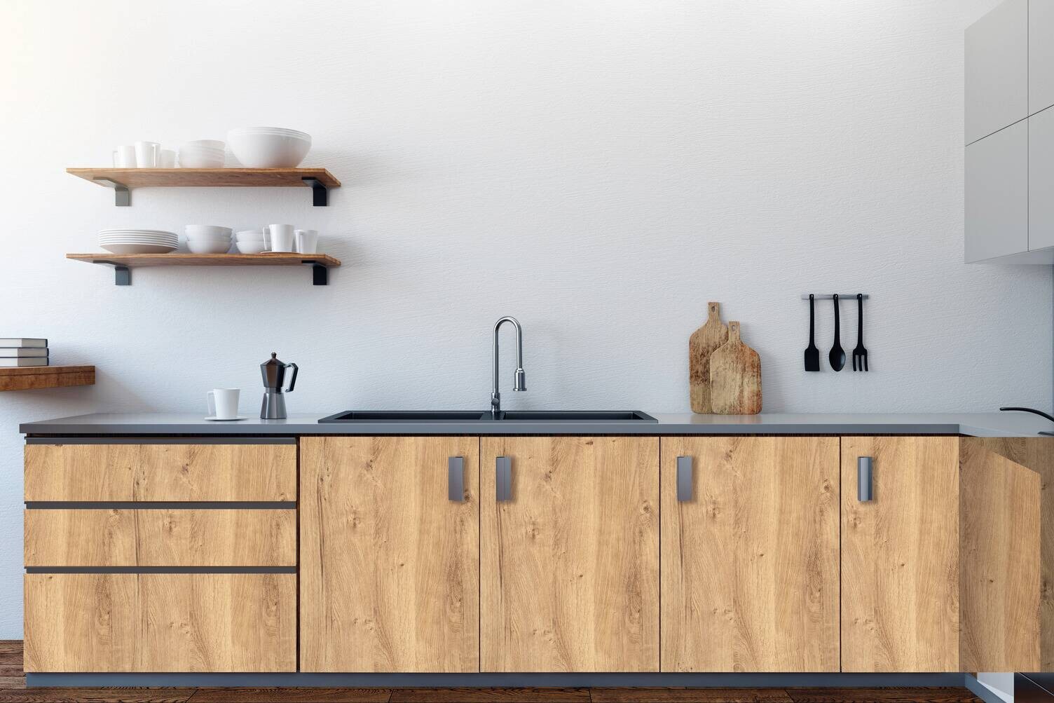 d-c-fix Klebefolie Holzoptik Oak hell B/L: ca. 90x210 cm