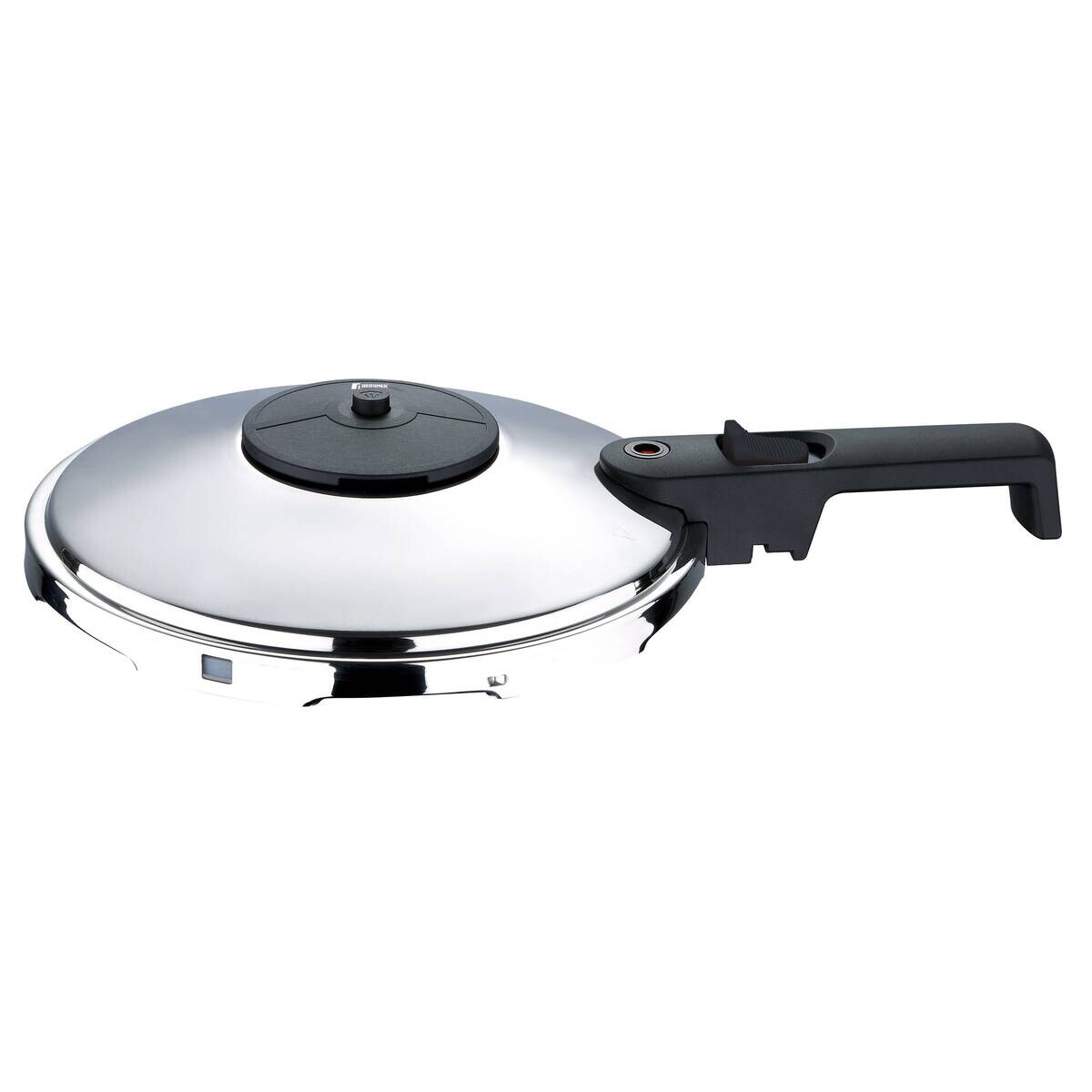 BERGNER Schnellkochtopf CRETA schwarz Edelstahl B/H/L: ca. 22x27x42 cm