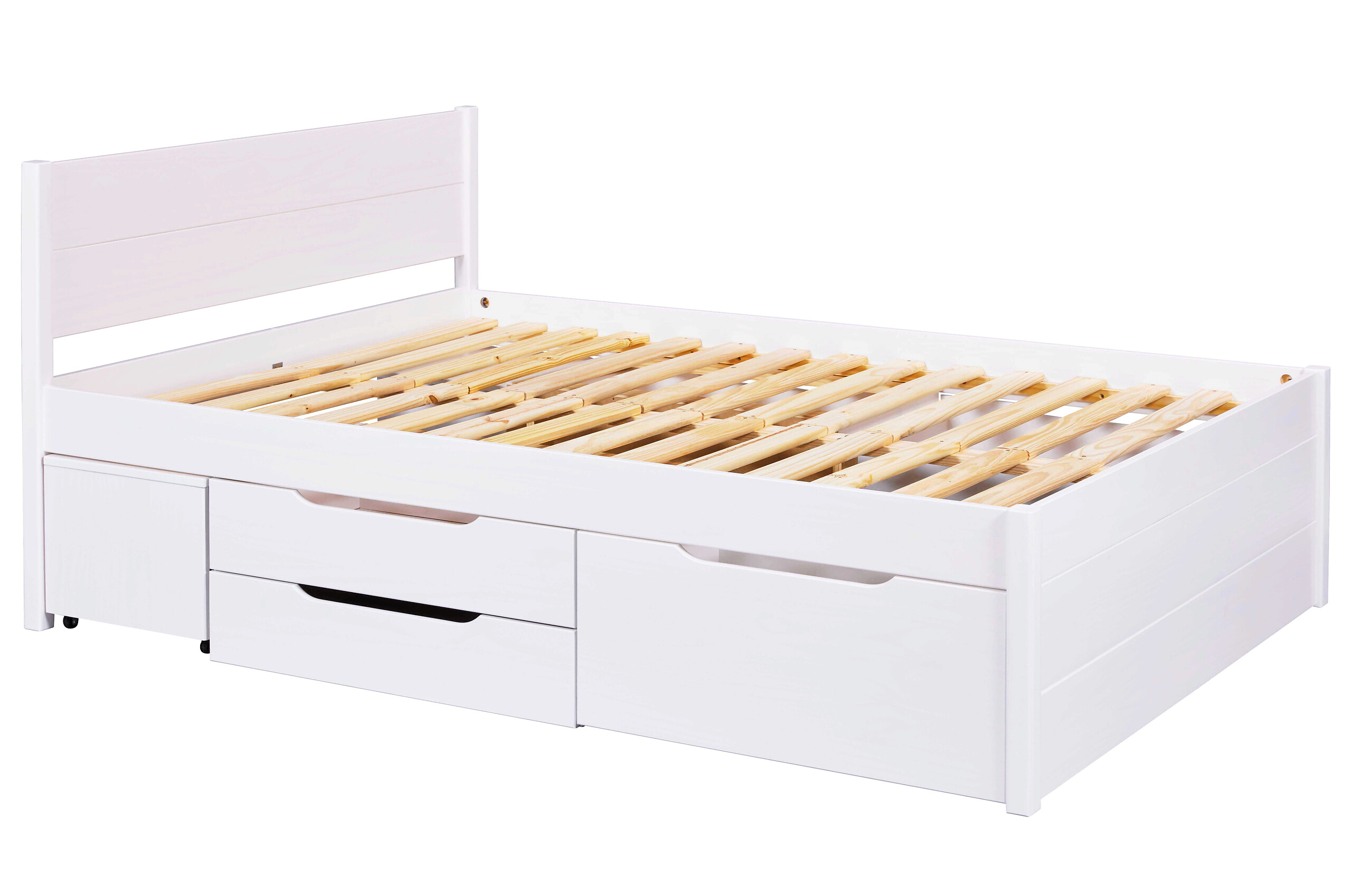 Funktionsbett Efetivo weiß