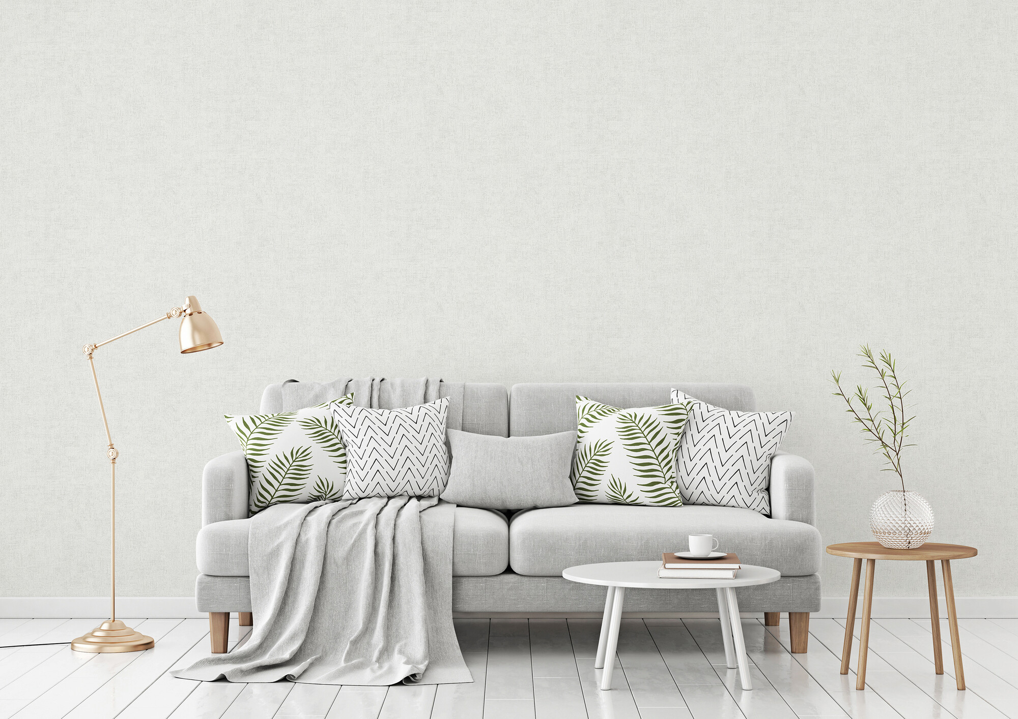 A.S.Creation Vliestapete grau silber B/H/D: ca. 53x1005x8,2 cm