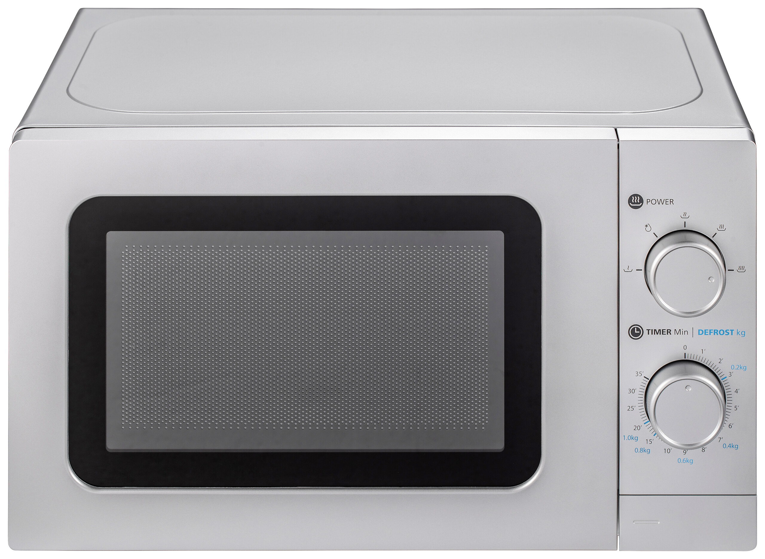 POCOline Mikrowelle MM720C2GX-PM silber Metall B/H/T: ca. 44x26x33 cm ca. 20 l