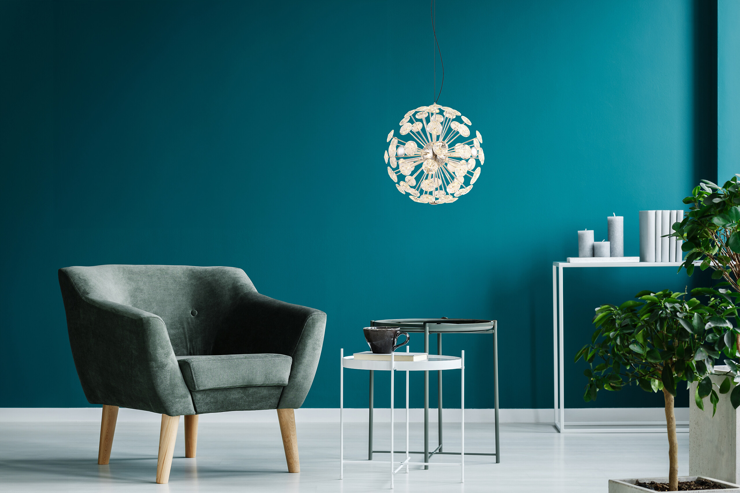 GLOBO Pendelleuchte Metall H/D: ca. 150x45 cm 1.0 Brennstellen