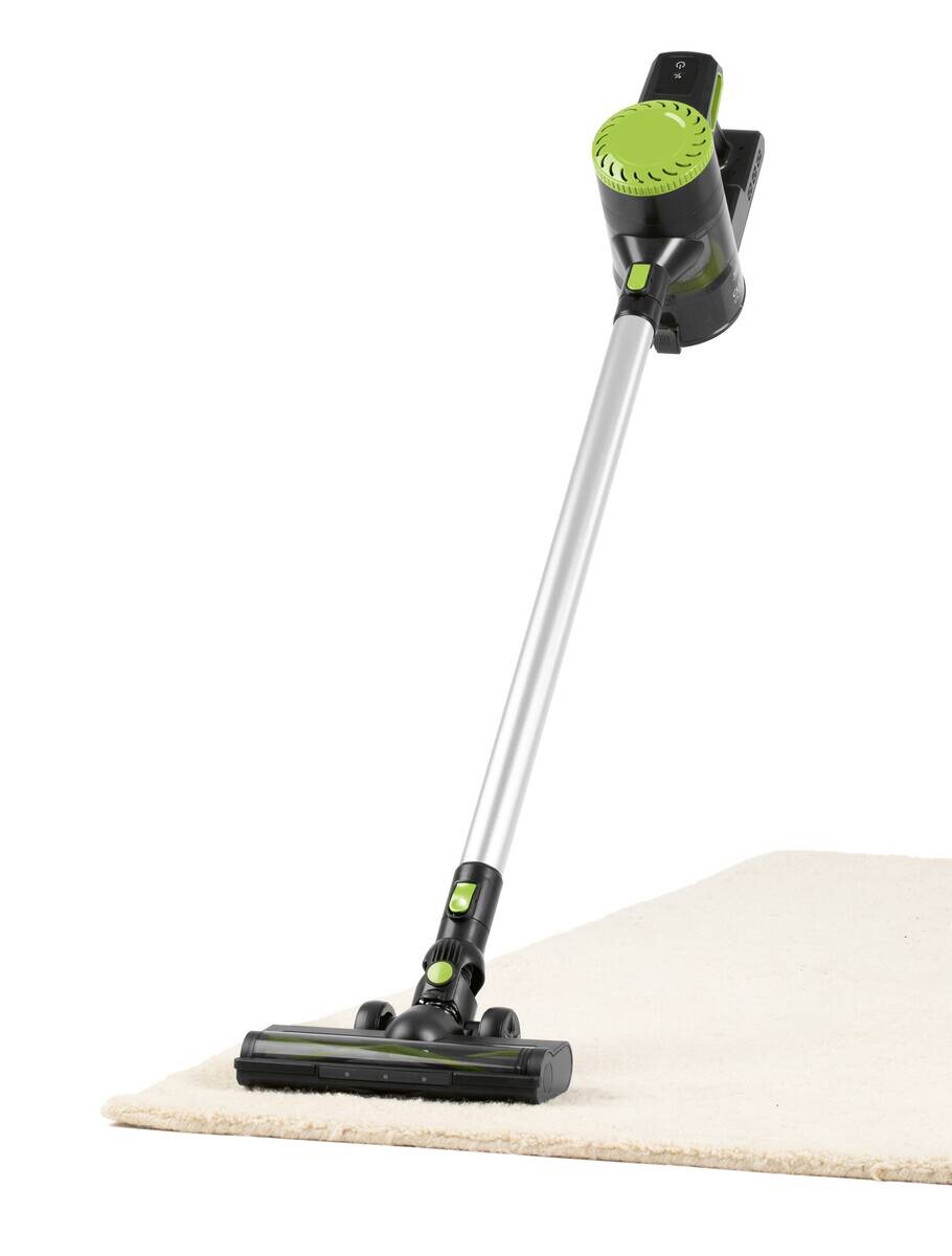 Handstaubsauger 14866 grün schwarz Metall Kunststoff B/H/L: ca. 26,7x71x12 cm