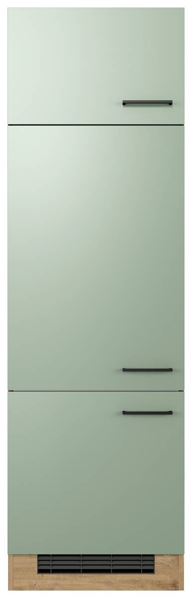 Kühlumbauschrank Cara grün B/H/T: ca. 60x200x57 cm