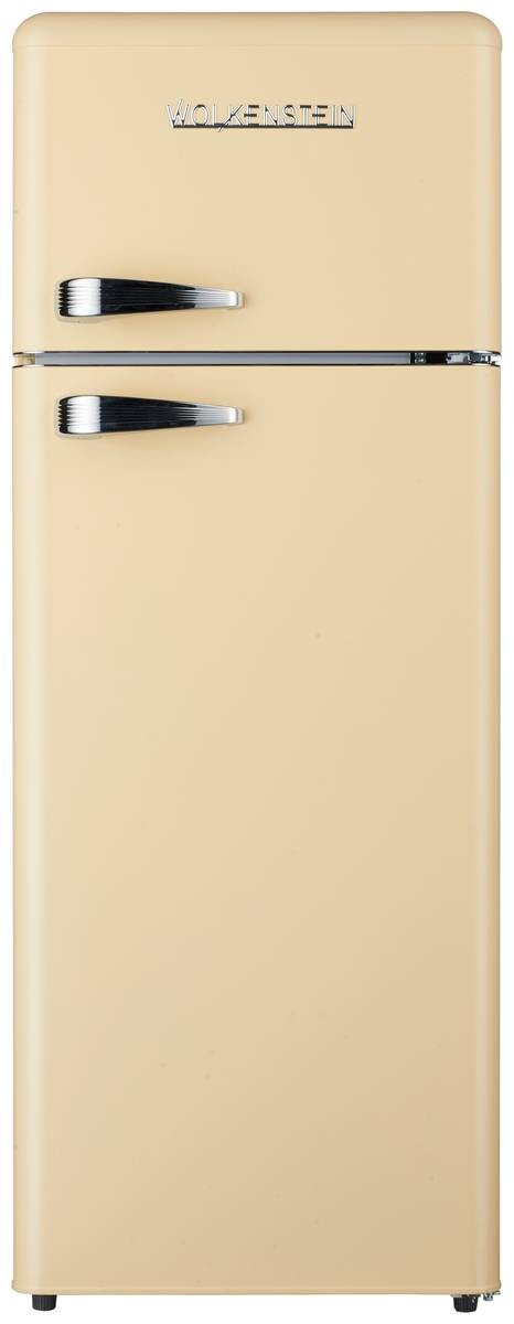 Wolkenstein Retro Kühl-/Gefrierkombination creme