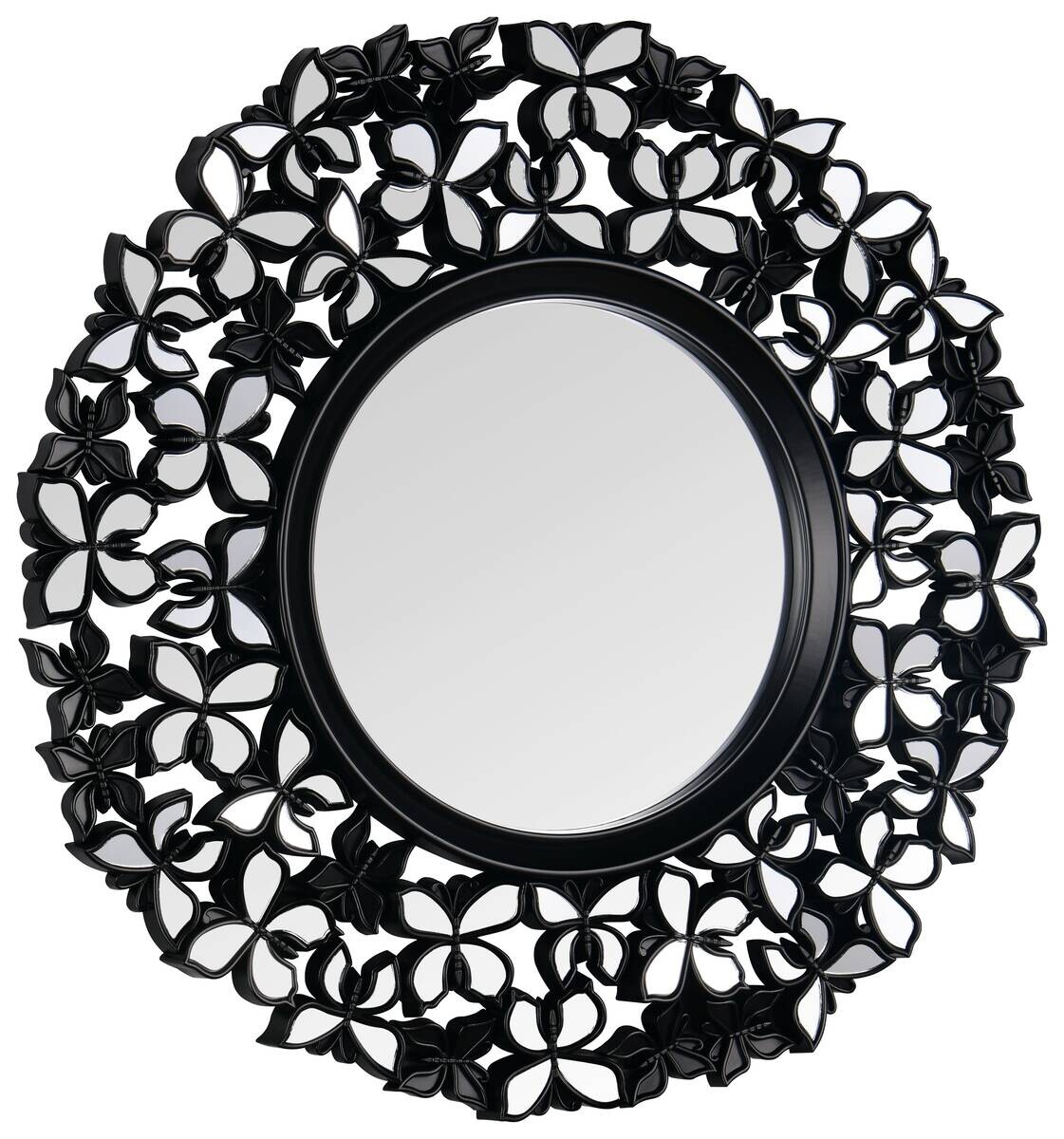 Dekospiegel Lou schwarz T/D: ca. 4x58 cm