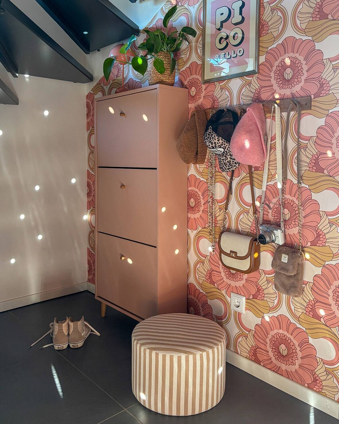 Schuhkipper Bjarne apricot B/H/T: ca. 59,8x131x20 cm