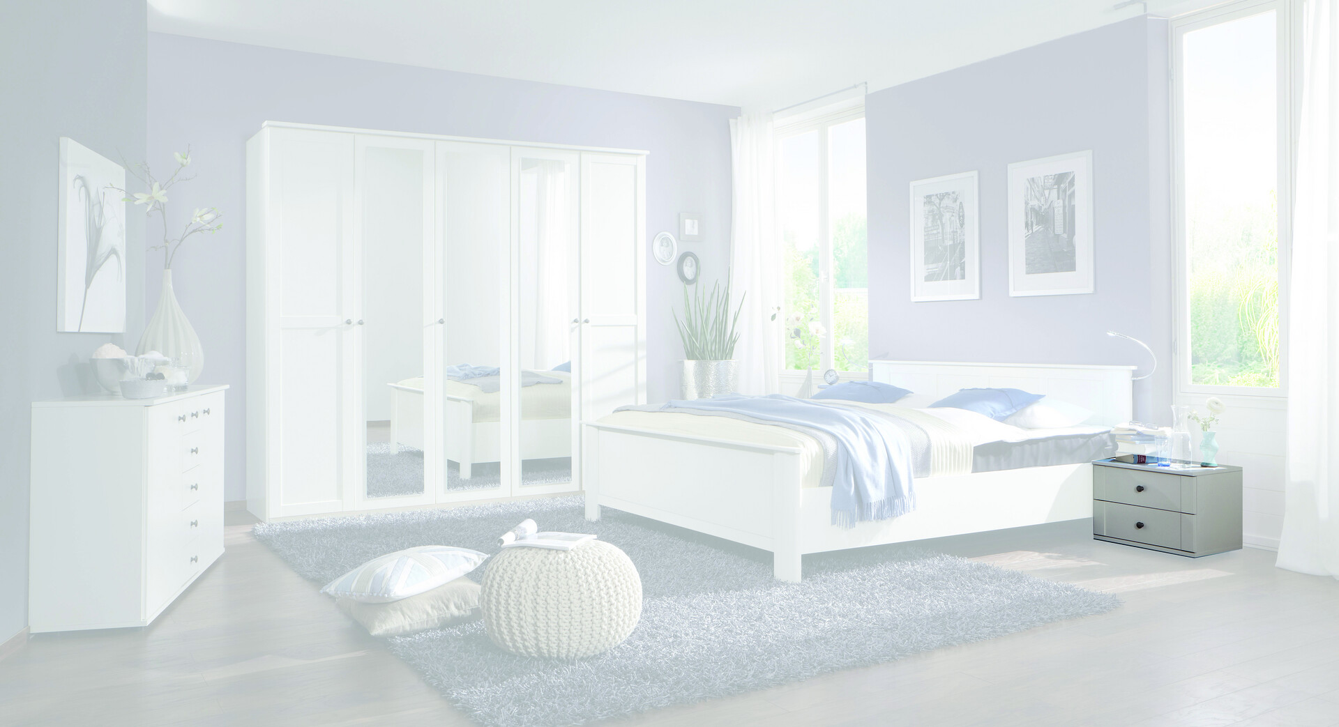 Nachtkonsolen Chalet  B/H/T: ca. 52x40x38 cm